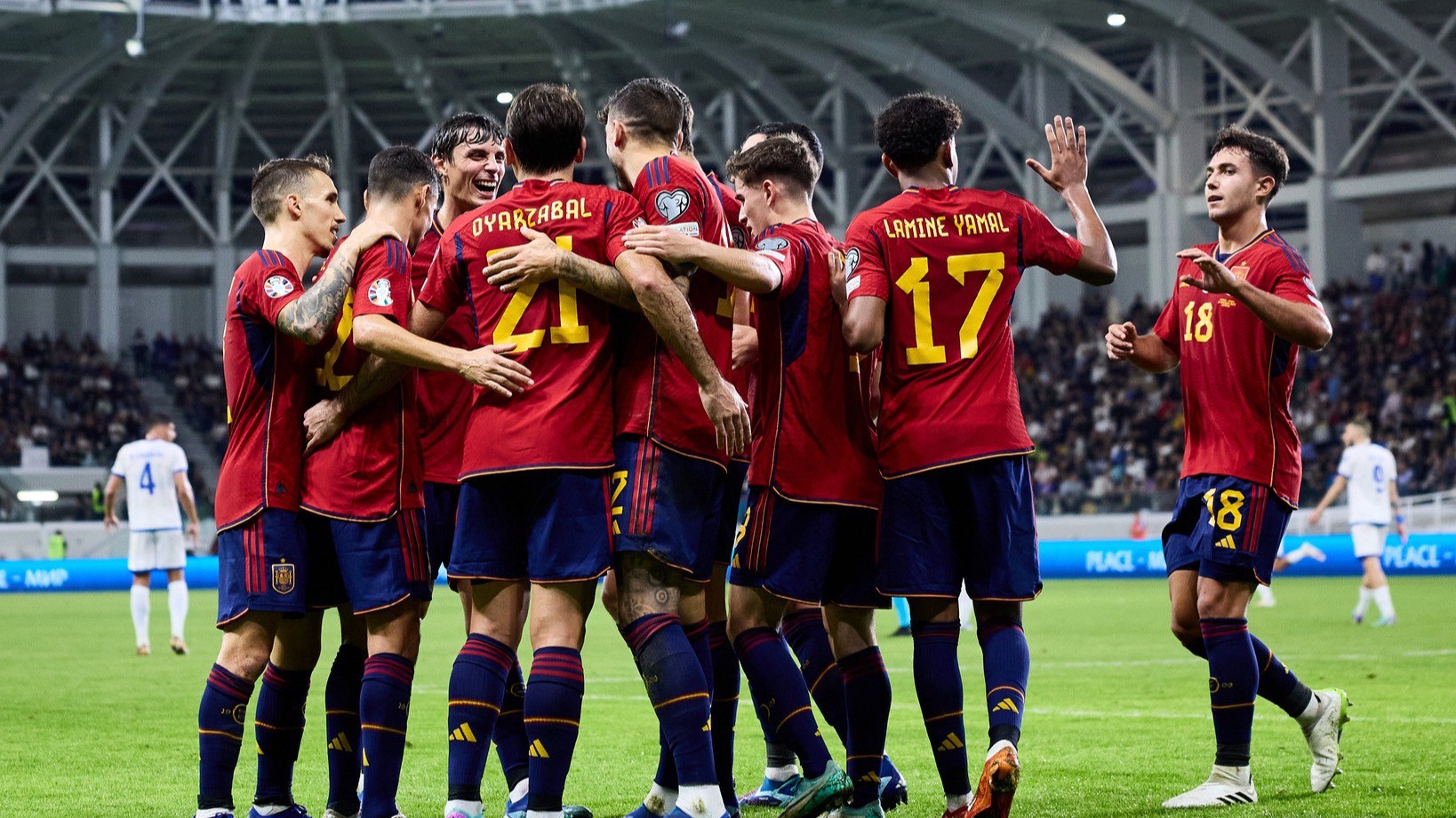 Стал известен расширенный состав сборной Испании на Евро-2024