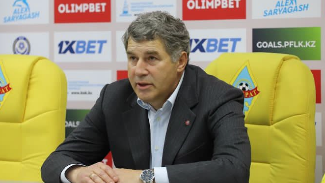 Главный тренер «Кайсара» Виктор Кумыков прокомментировал победу над «Кайратом» в КПЛ