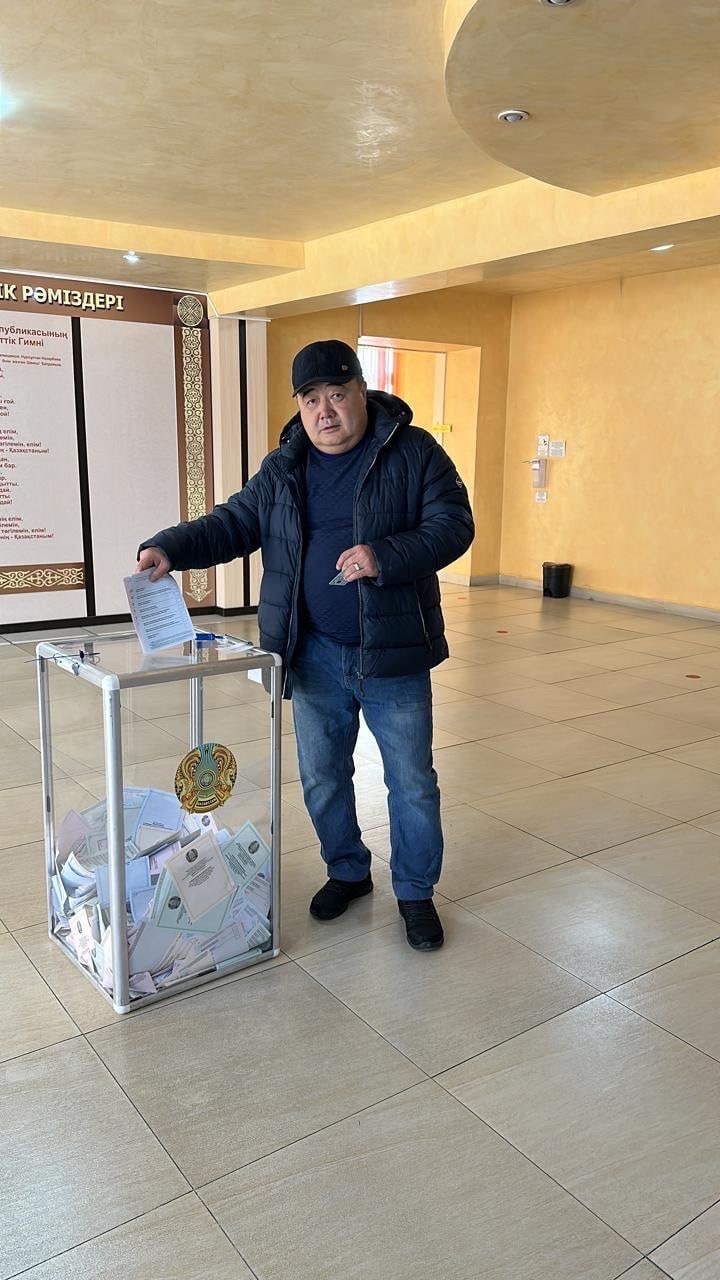 Сотрудники «Жетысу» проголосовали на выборах в Мажилис Парламента РК
