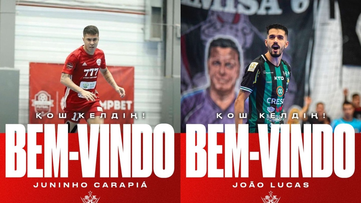Футзальный «Актобе» подписал двух бразильцев