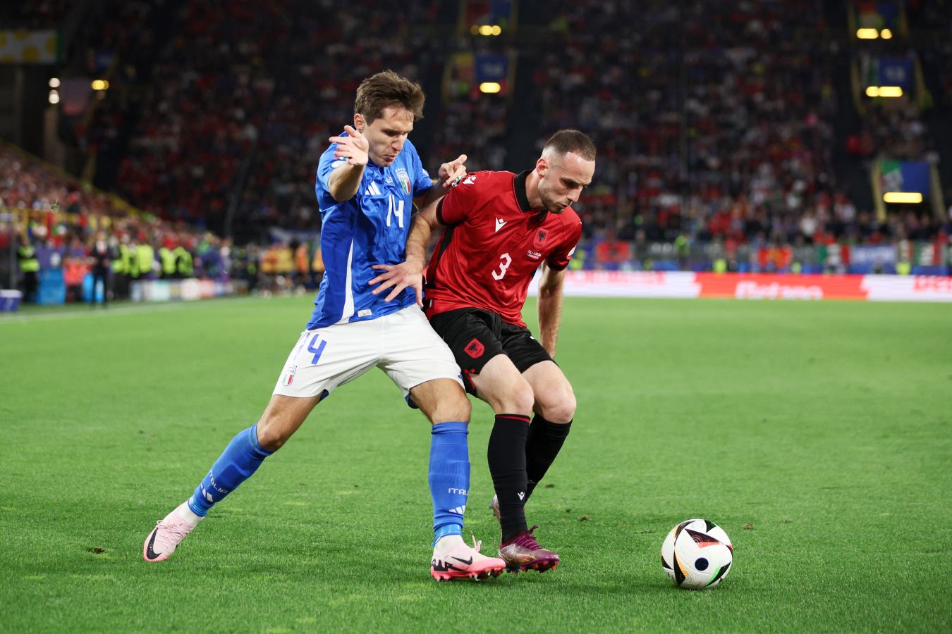 Сборная Италии на классе обыграла Албанию в рекордном матче Евро-2024