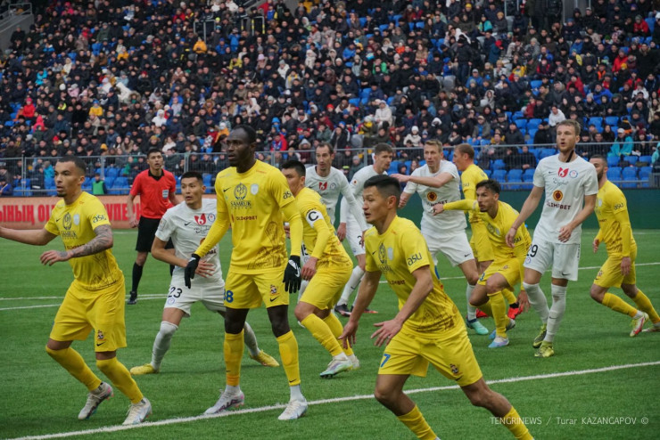 «Астана» и «Ордабасы» огласили стартовые составы команд на матч