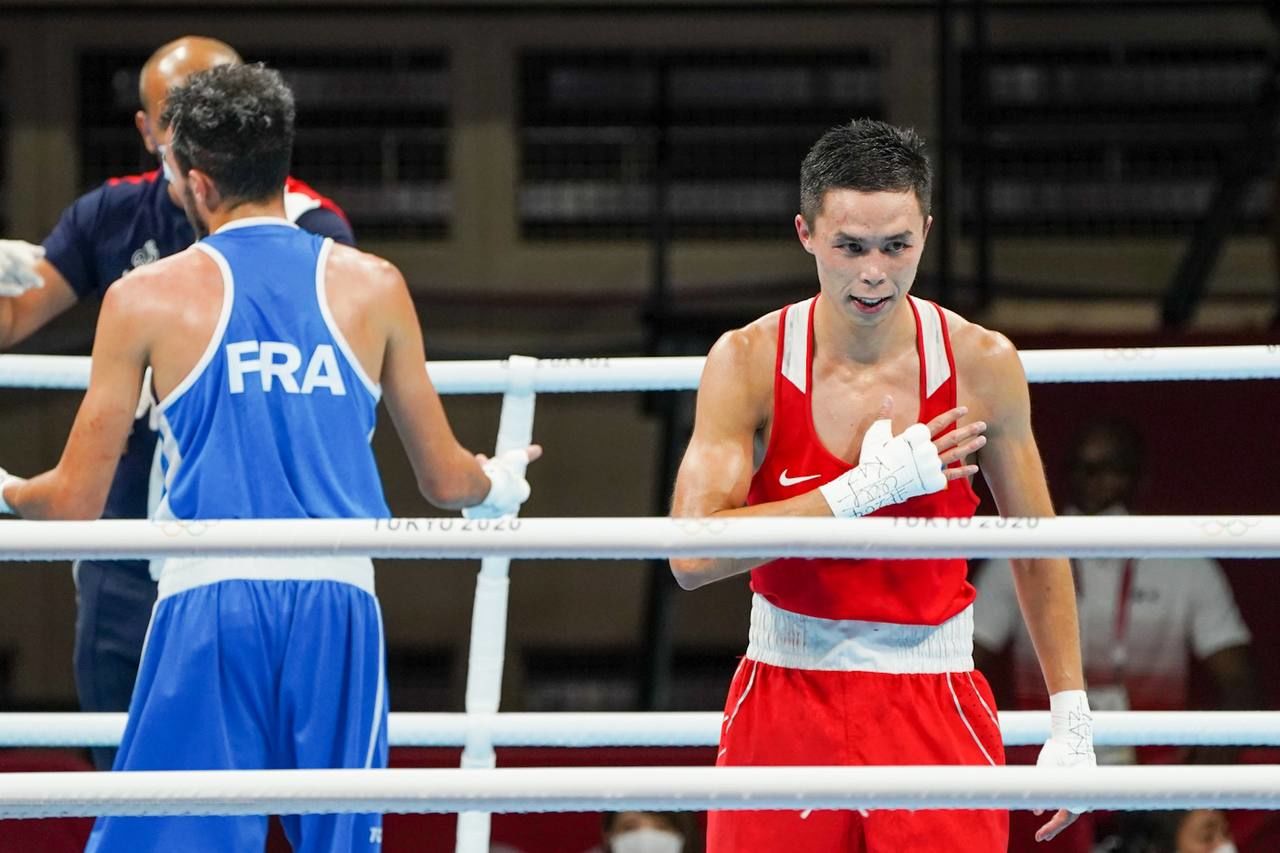 Бокс на Олимпиаде-2020: Бибосынов перебил француза, Сафиуллин победил без боя