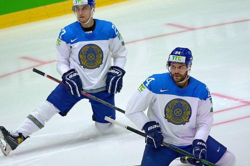 Сборная Казахстана назвала состав на второй матч ЧМ-2022 по хоккею