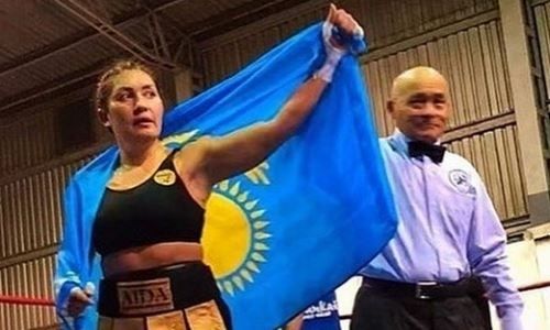 Казахстанская боксерша вернулась на ринг спустя три года и завоевала титул