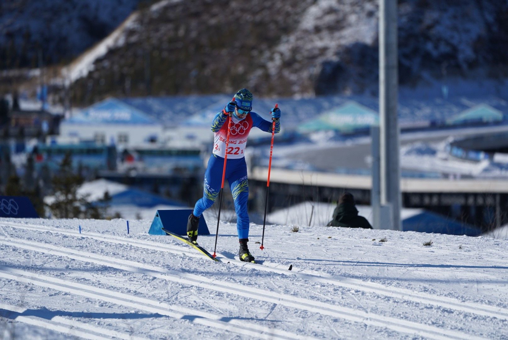 Казахстанские лыжницы не смогли выйти в финал командном спринте на ОИ-2022