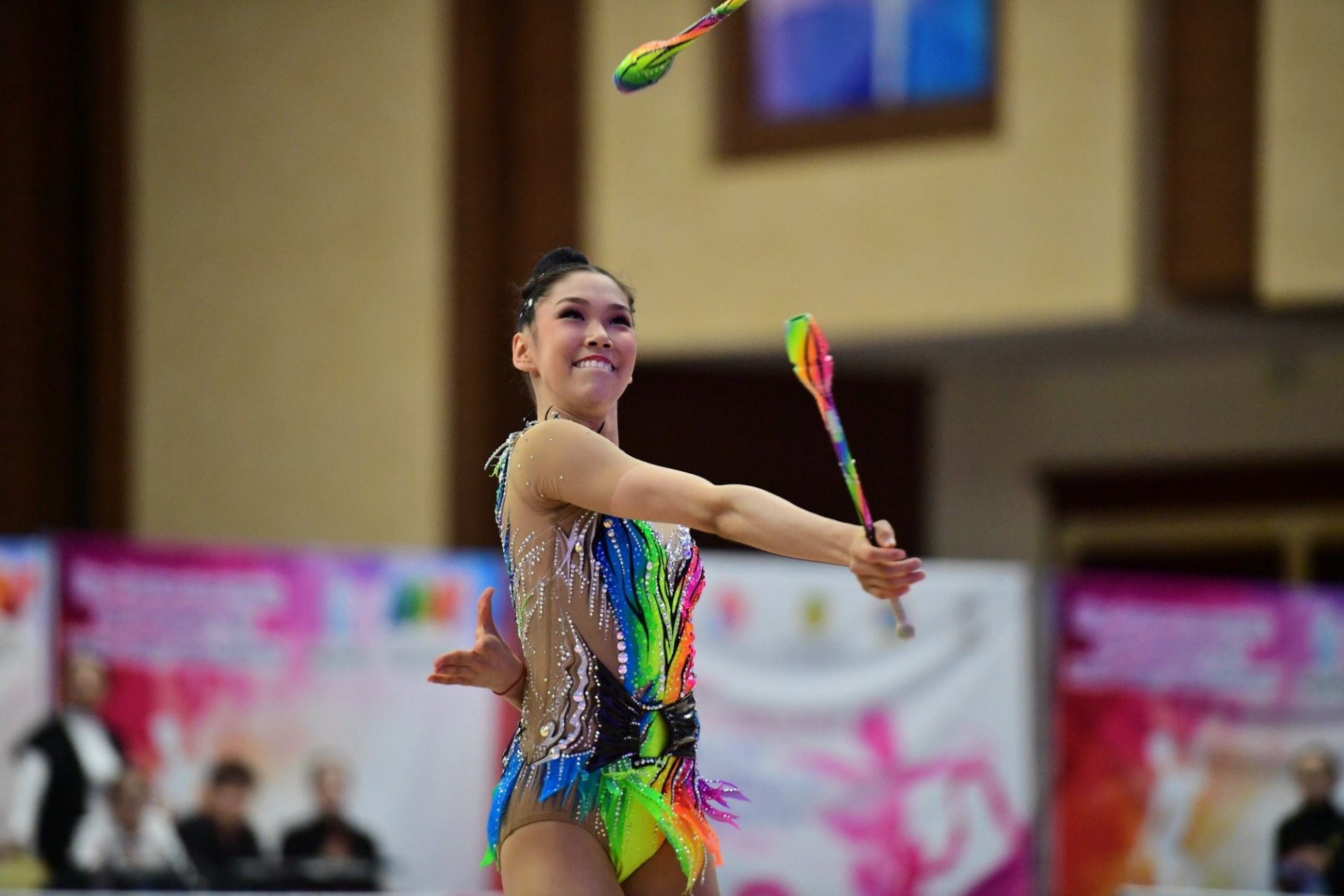 Казахстанка пробилась в финал чемпионата мира по художественной гимнастике