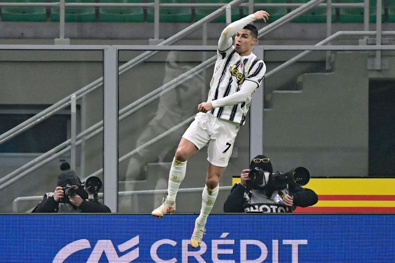 «Ювентус» обыграл «Интер» в полуфинале Кубка Италии благодаря дублю Роналду