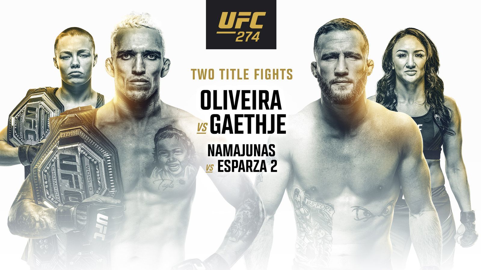 Прямая трансляция UFC 274 8 мая: где смотреть турнир онлайн