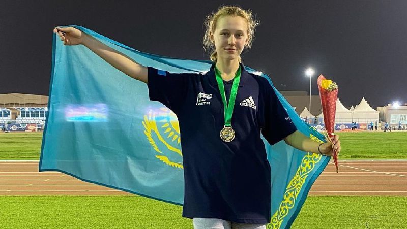 Казахстанка завоевала золотую медаль ЧА по легкой атлетике