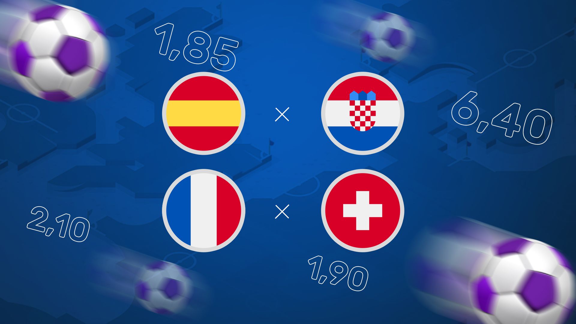 Курс Евро #4. Миллион на проход Франции и экспресс на 3:3 в двух матчах: как ставили в самый яркий день Евро