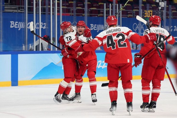 ОКР – Дания, ставки и коэффициенты на четвертьфинальный матч хоккейного турнира Олимпиады в Пекине