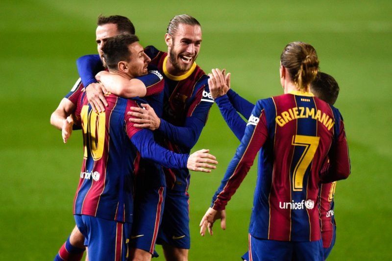 «Барселона» в овертайме обыграла «Гранаду» в Кубке Испании, отыгравшись с 0:2