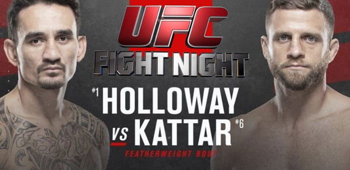 UFC Fight Night 16 января: Макс Холлоуэй – Кэлвин Каттар