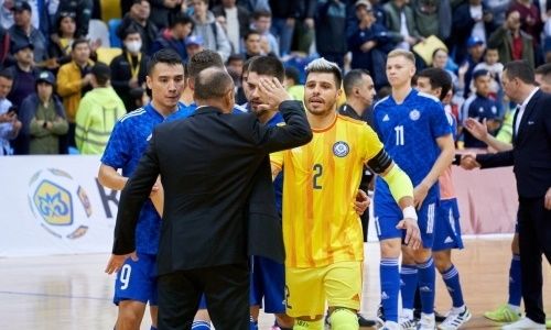 Сборная Казахстана по футзалу дома разгромила Черногорию