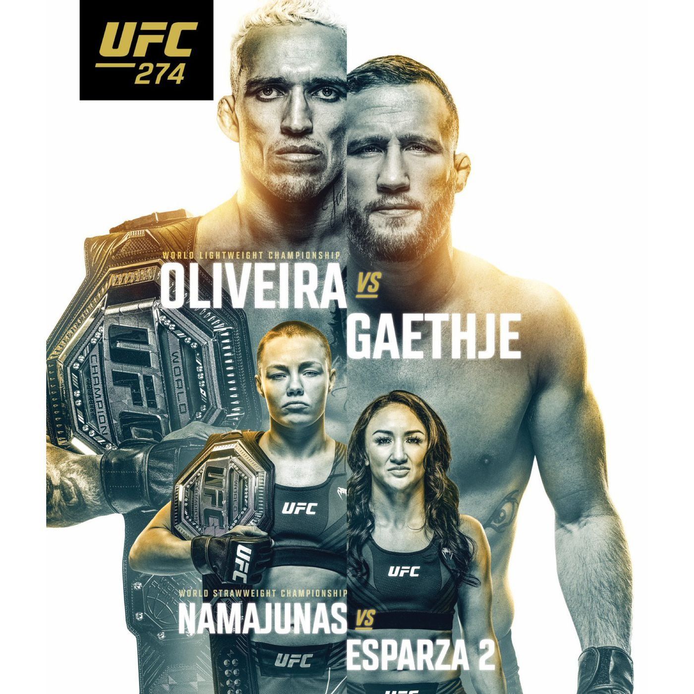 Постер UFC 274