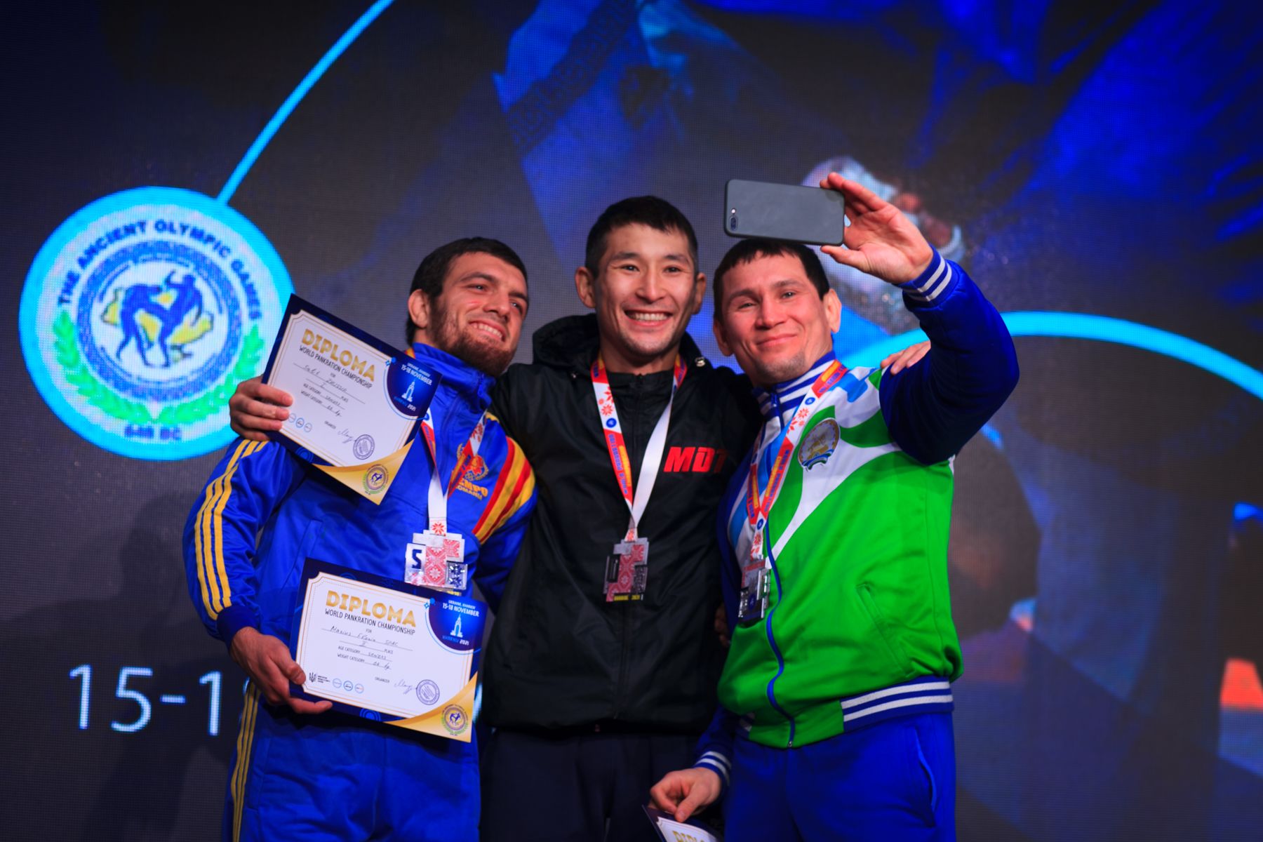 Сабит Жусупов - двукратный чемпион мира по панкратиону. Фото: Александр Якушин
