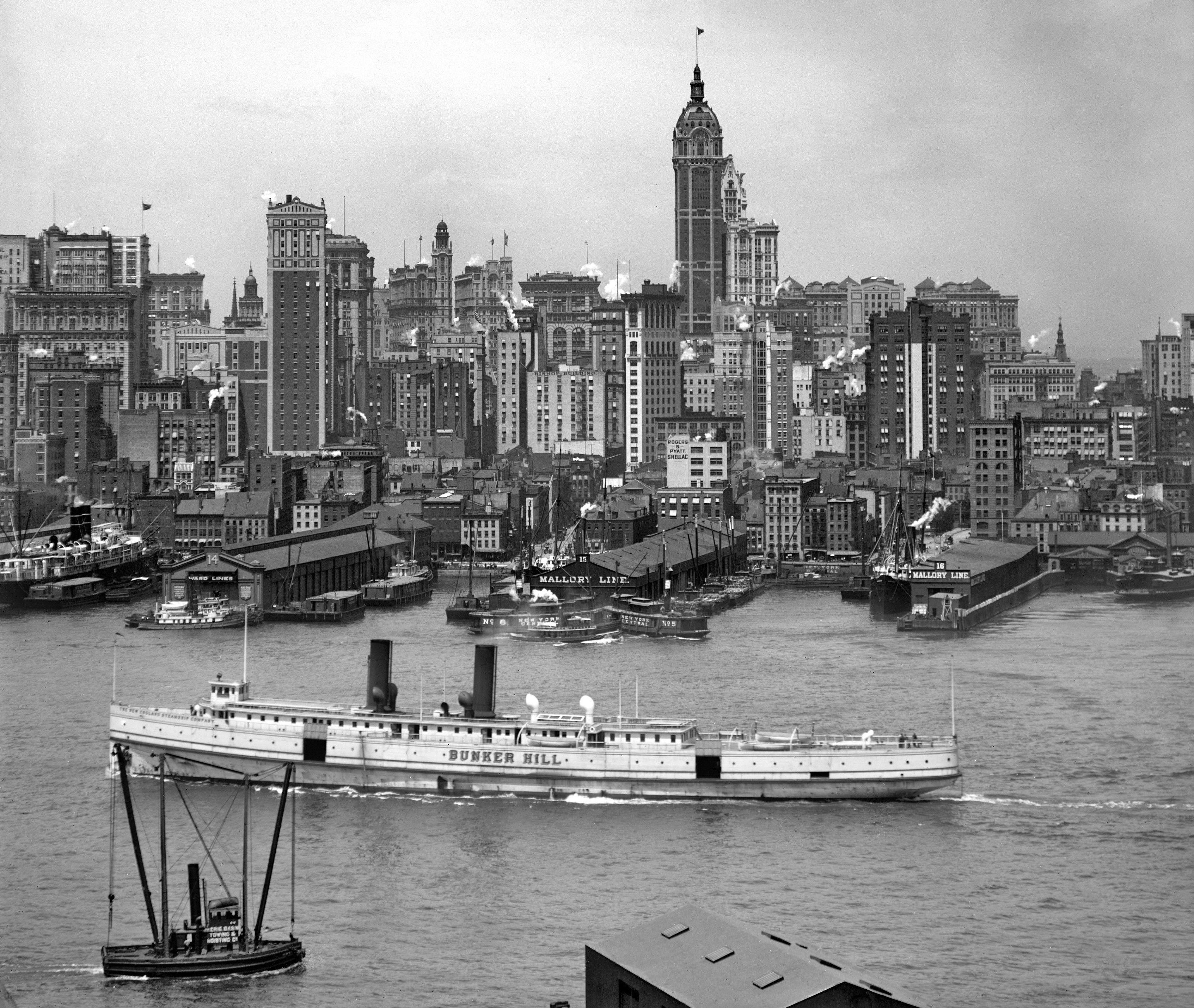 Нью-Йорк, 1908 год