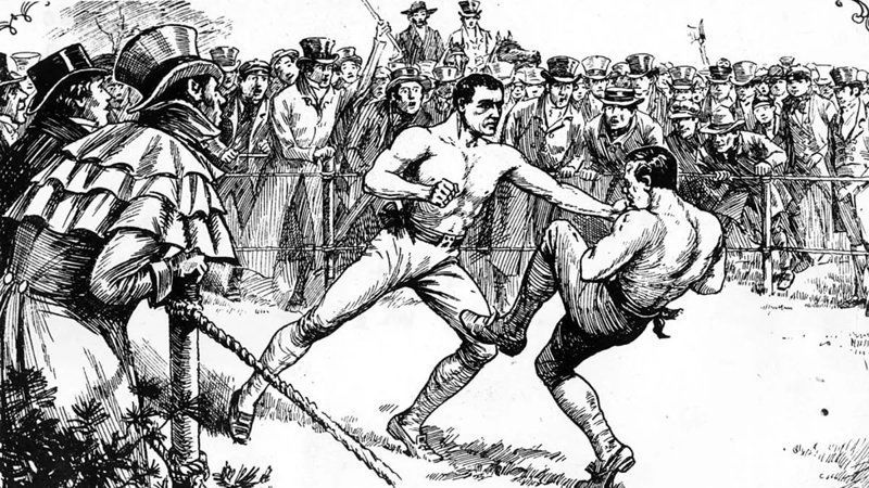 Боксеры в конце 19 века